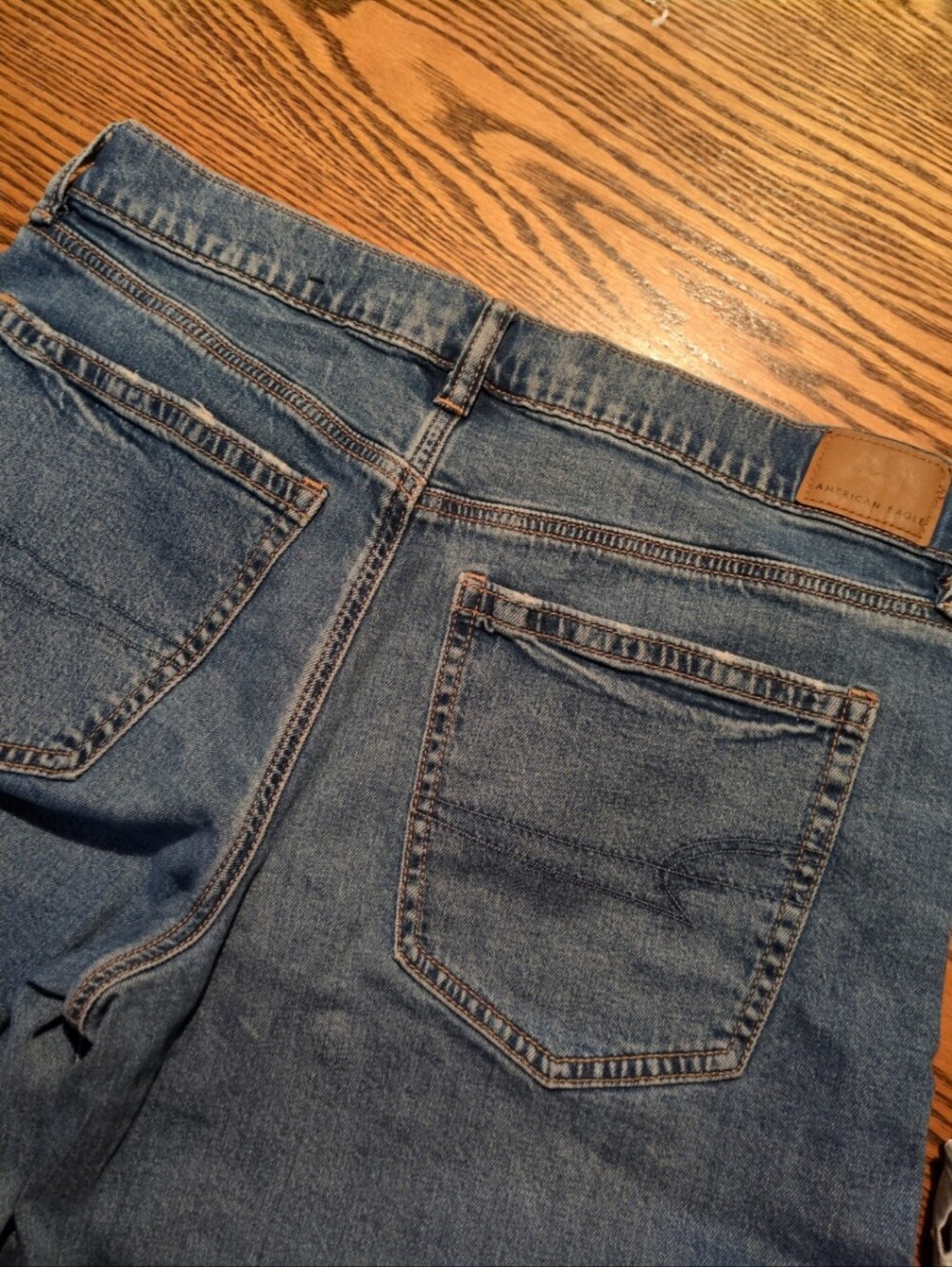 American eagle low rise ultra wide leg jeans - Picture 4 of 6